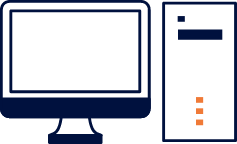 パソコン・ディスプレイのアイコン