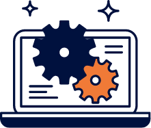 動作確認・復旧作業のアイコン